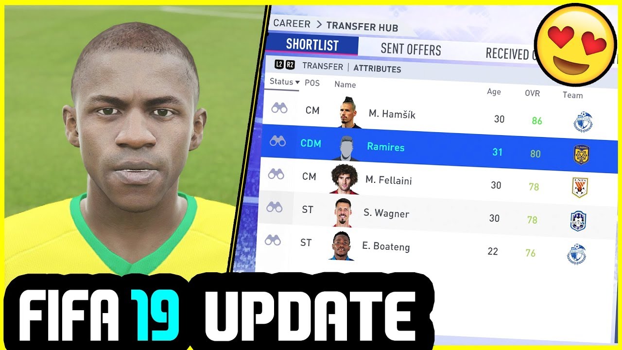 how to update fifa squads