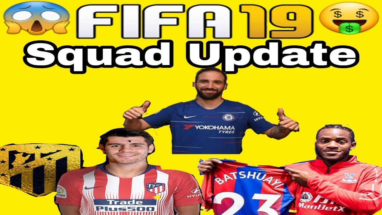how to update fifa squads